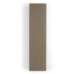 Akustikpaneel aus Holz, 2400 x 600 mm, B2BP007, Nussbaum