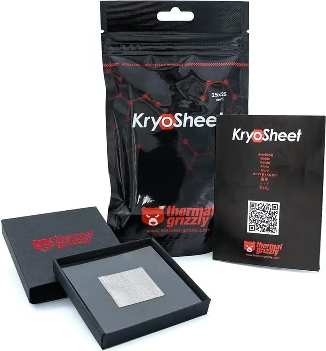 Thermal Grizzly KryoSheet 25x25 mm