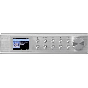 Soundmaster Radio IR1500SI DAB+, Bluetooth, WLAN, Internet, silber