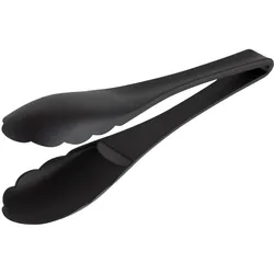APS Salatzange in schwarz, 8 x 5,5 cm, Griff 18,5 cm