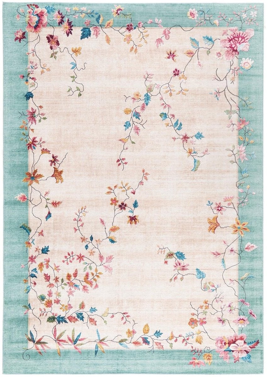AFK Living Bloementapijt Marie Antoinette met bloemenprint van polyester
