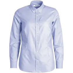 Damenbluse "BUTTON-DOWN" - XS - hellblau