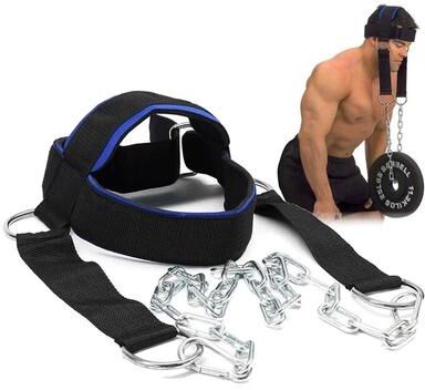 Uplifted Finds Head Neck Training Harness   Adjustable Weight Bearing Power Strap b