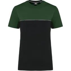 Kariban, Arbeitsoberteil, Zweifarbiges umweltfreundliches T-Shirt (5XL)