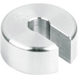 Kern 347-065 Einzelgewicht, OIML-Klasse M1, 50 g, Schlitzgewicht (Typ A), Edelstahl feingedreht