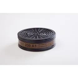 Gasfilter 230, A1, für Polimask 230, 2 Stück
