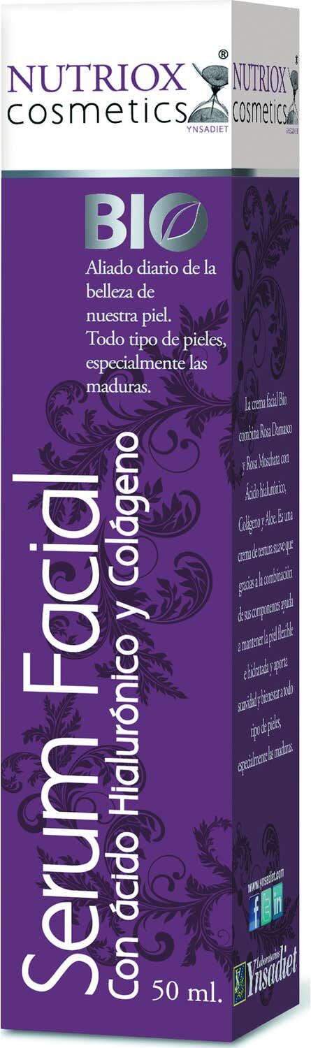 Nutriox Cosmetics Sérum Facial Ácido Hialurónico y Colágeno 50ml
