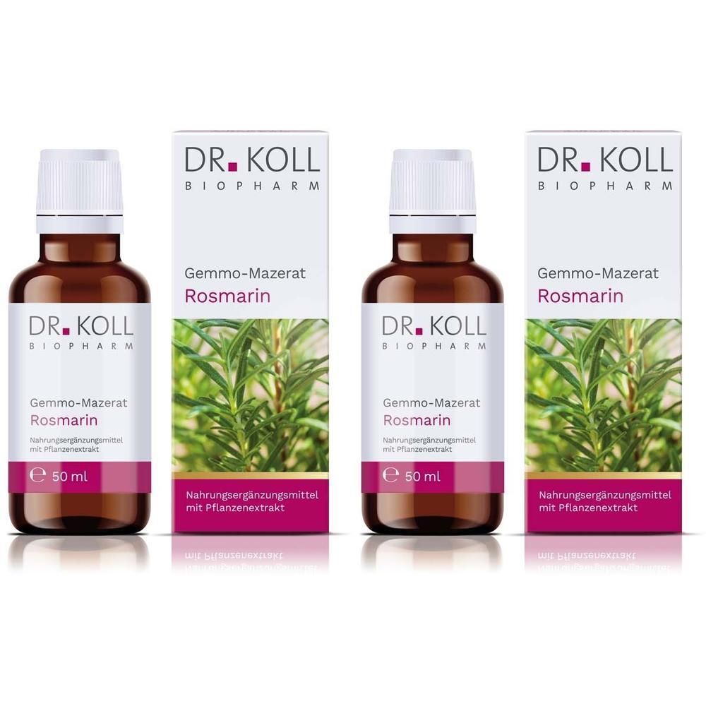 Gemmo-Mazerat Rosmarin Dr.Koll Rosmarinus off.Tro. 2x 2x50 ml Tropfen