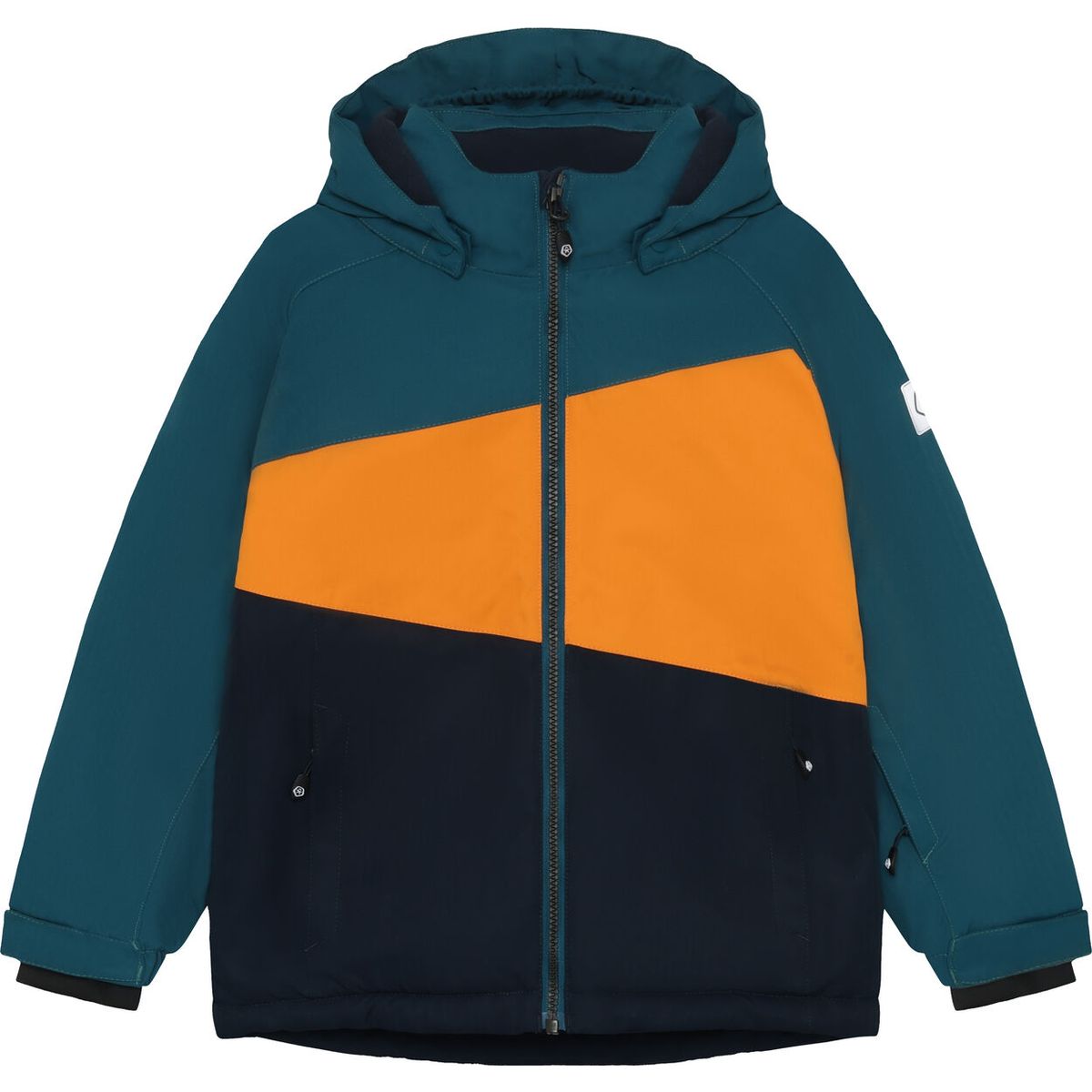 Color Kids Ski Jacket Colorblock 742783 gulf coast (9523) 140 742783-9523-140