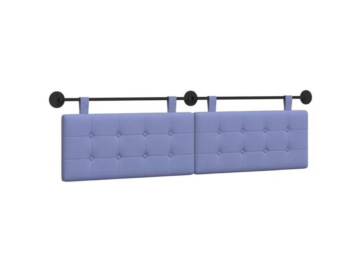 HGLADYU Hängendes Bettkopfteil blau 190x55x5 Stoff