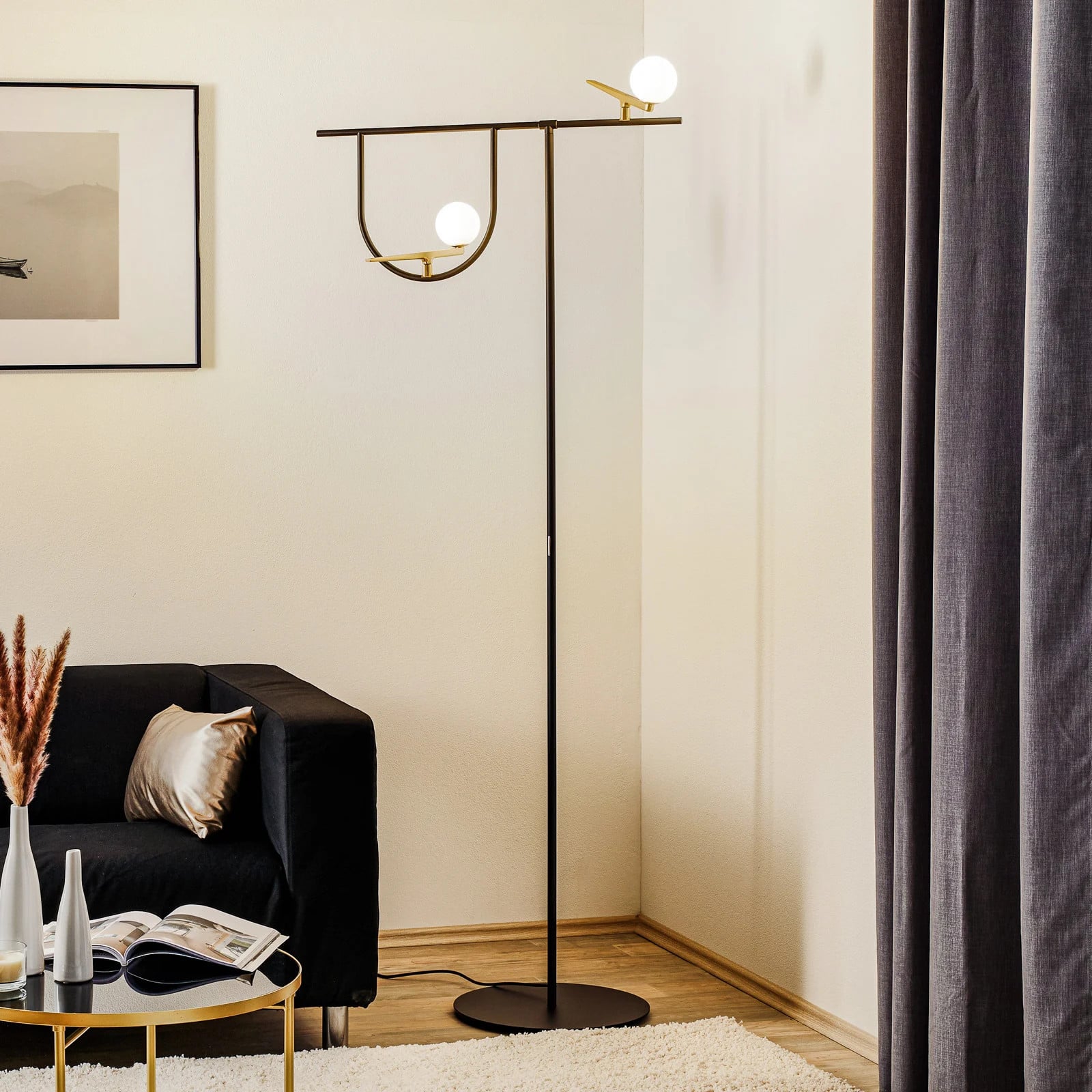 Artemide Yanzin F Vloerlamp voor de woonkamer