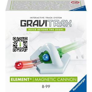 Ravensburger Murmelbahn-Erweiterung GraviTrax Element, Magnetic Cannon, ab 8 Jahre, mit Kanone und 3 Kugeln