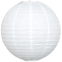 VEPATIM 12x Lampion rund weiß O 35 cm