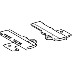 Geberit Ersatzteile Set Druckschnapper mit Selbsteinzug, für Geberit ONE, 244547001 244547001