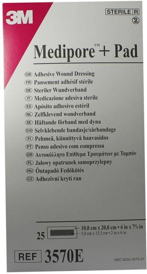 Medipore Plus Pad 3570e steriler Wundverband 25stk