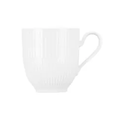 Seltmann Weiden Kaffeebecher  Amina , weiß , Porzellan