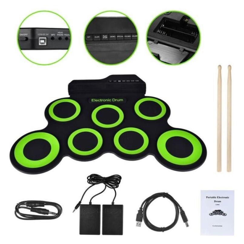OEM SUPRIMO ROLL UP DRUM PAD zwijana perkusja elektron (E-Drum) (5908249840454)
