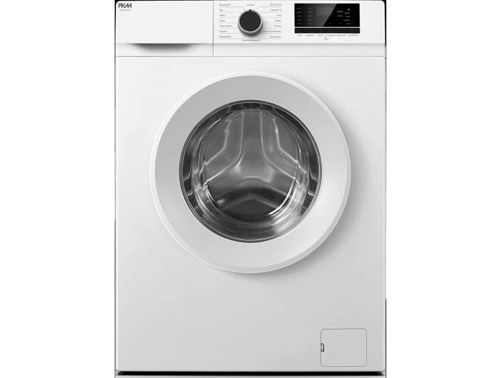 PKM Waschmaschine, Weiss, Kunststoff, 60x84x45 cm, Startzeitvorwahl, LED-Anzeigen, Unwuchtkontrolle, verstellbare Standfüsse, Elektrogeräte, Haushaltsgeräte, Waschmaschinen