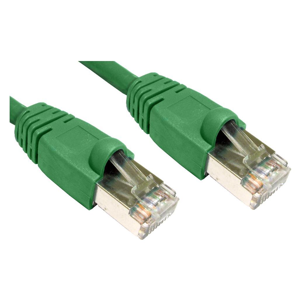 Cables Direct CDL 15MTR CAT 6 FTP-LSOH - GREEN (FTP, CAT6, 15 m) (B6ST-715G)
