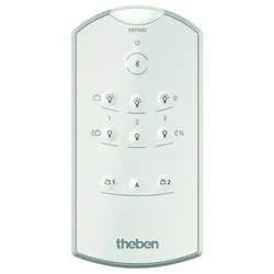 Theben 9070985 Fernbedienung zur Kommunikation der theSenda Plug App mit den Meldern theSenda B