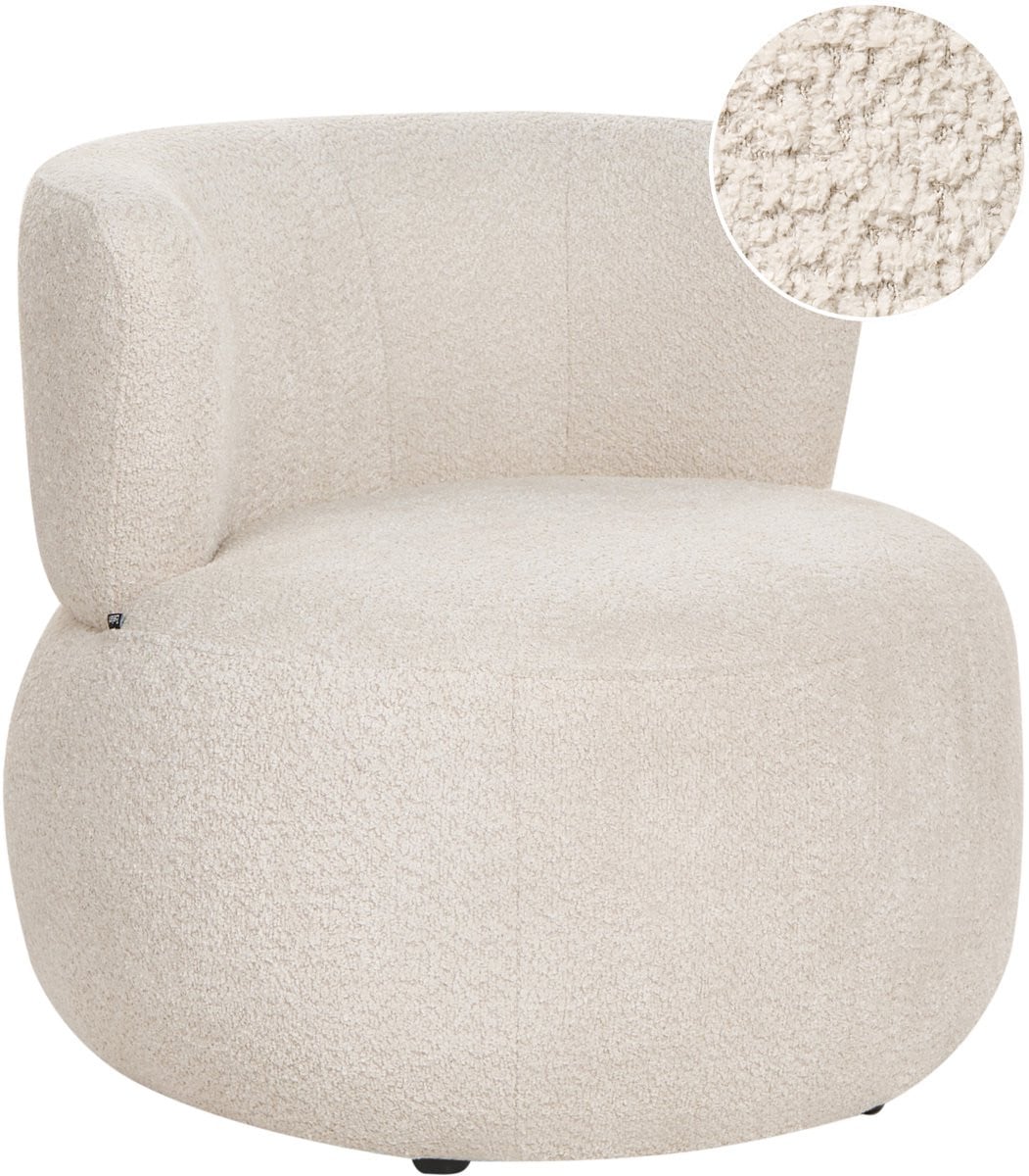 VOLDA Fauteuil - Lichtbeige - Chenille
