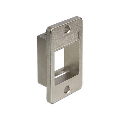 Delock Keystone Halterung für Geräteeinbau