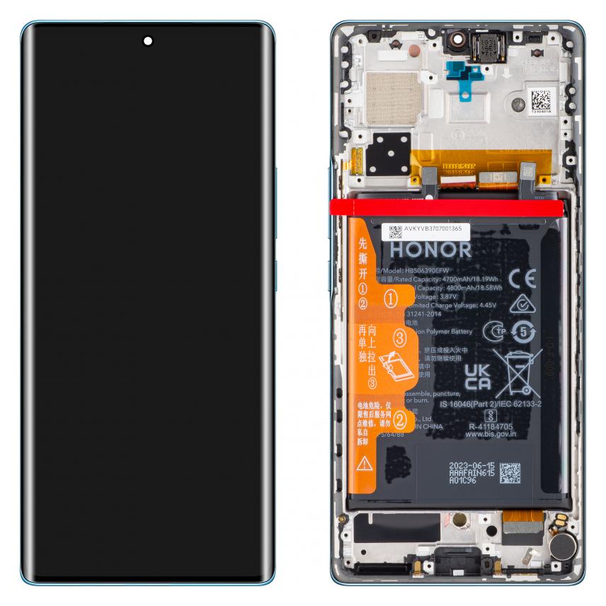 Honor Display Unit für 70, mit Akku, Icelandic Frost (Display, Honor 70) (59669510)