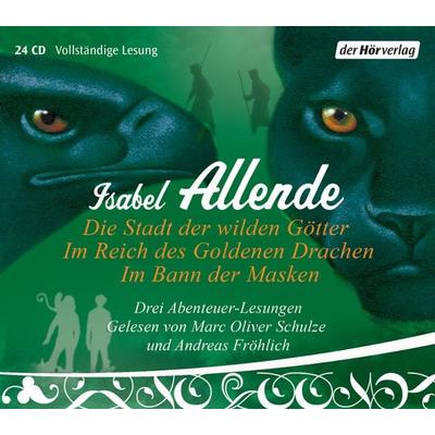 Die Stadt der wilden Götter / Im Reich des Goldenen Drachen / Im Bann der Masken - Isabel Allende, CD, 9783867171915
