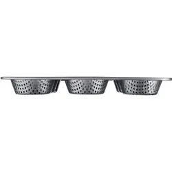 Westmark 9er Brötchen Backform, 32x30cm, Backform, Grau