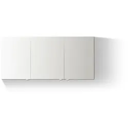 Puris Spiegelschrank Classic Line Dekor Weiß Hochglanz