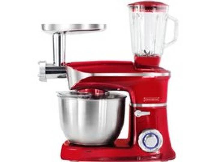 Robot ménager multifonctionnel - ROYALTY LINE - PKM-1900 - Rouge - 6 5 L - 1900 W