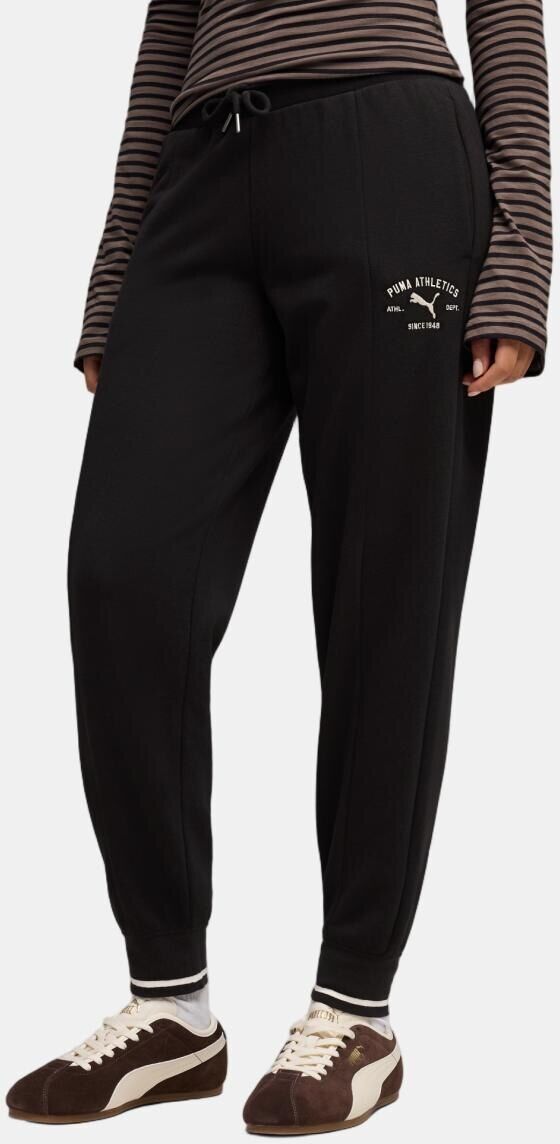 Puma Pantalones largos Casual de Mujer CLASS Comfort Sweat TR cl .  Negro