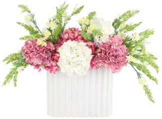 Creative Labs Centerpiece with Peonies, Hydrangeas and Wild Heather - 19