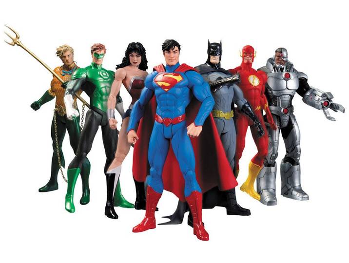DC Direct Actionfigur DC Comics Justice League We Can Be Heroes Actionfiguren Box