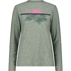CMP Damen T-Shirt mineral mel. 40