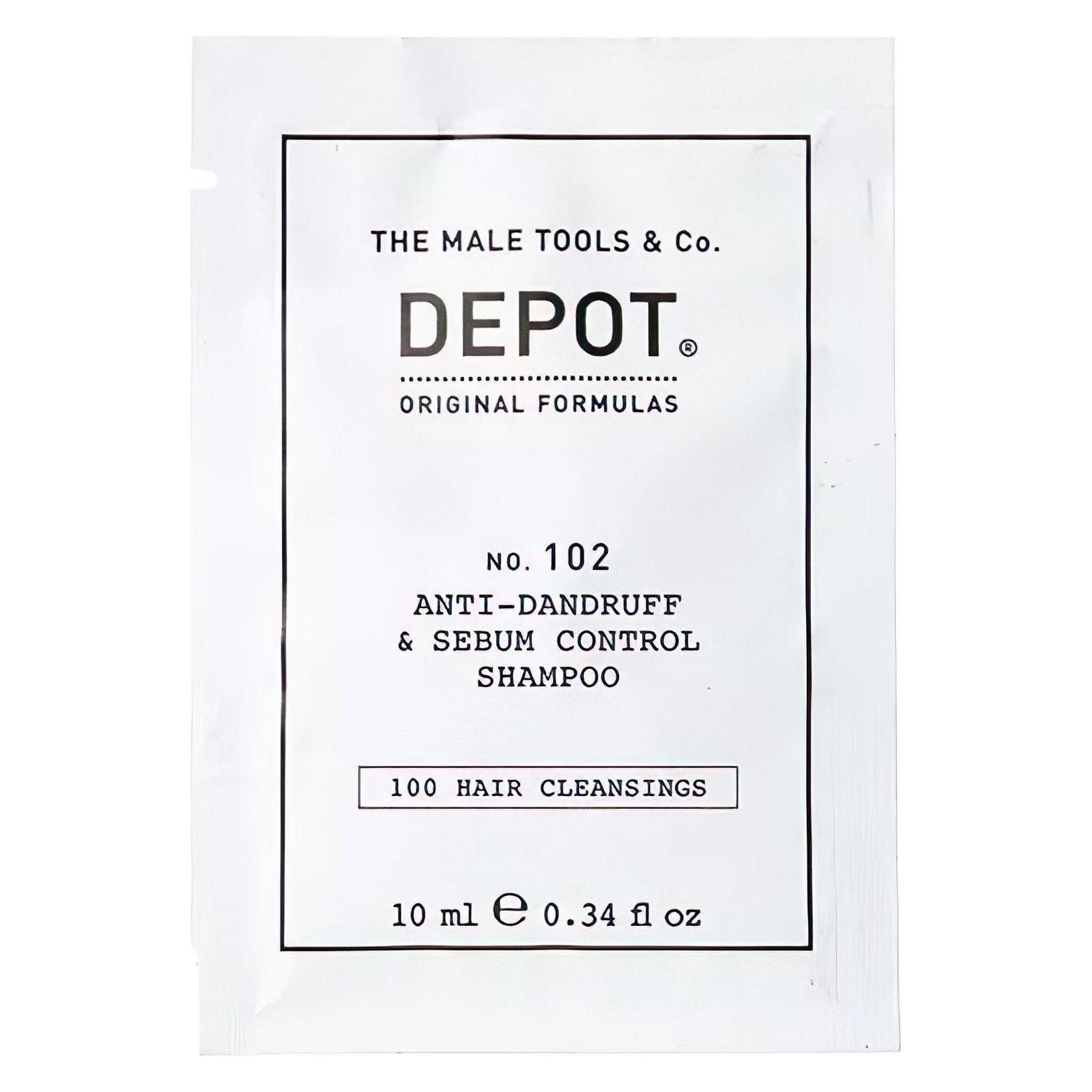 Depot NO. 102 ANTI-DANDRUFF &amp SEBUM CONTROL SHAMPOO 10ML (Flüssiges Shampoo) (34750153)