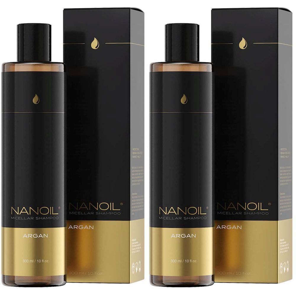 Nanoil Argan Micellar Shampoo x2 2x300 ml