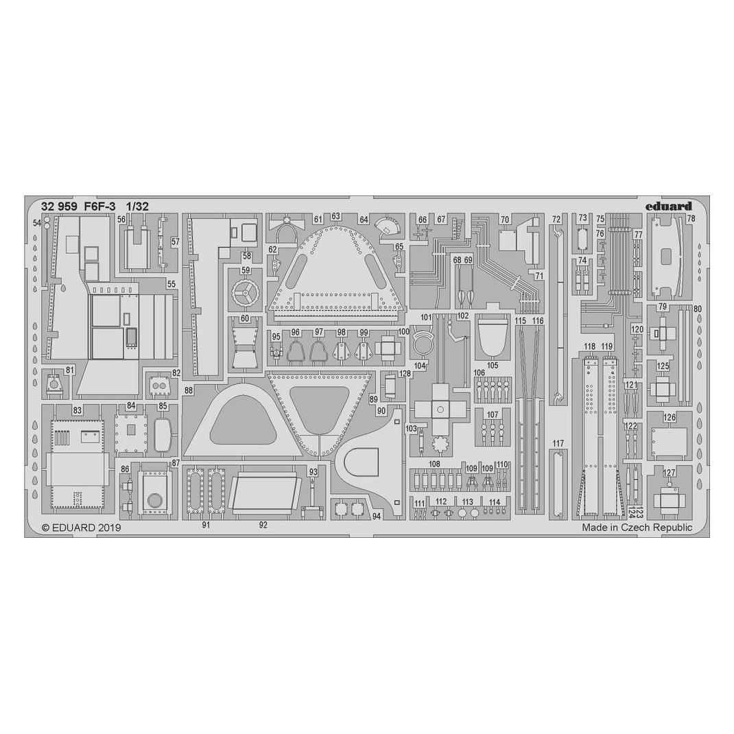 Eduard F6F-3 for Trumpeter (32959)