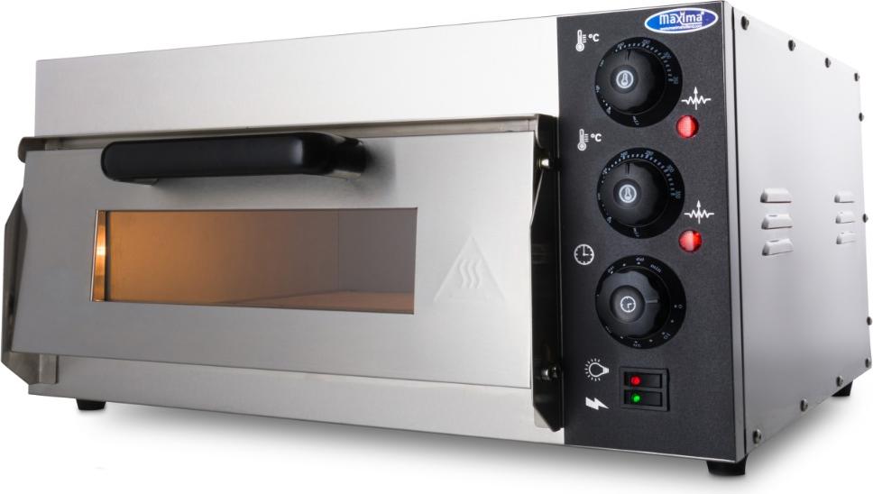Maxima - Gastro Pizzaofen - Passt 1 x Ø 40 cm Pizza