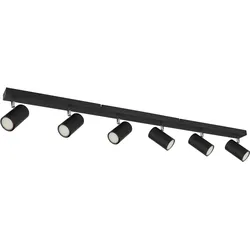 Wand-/Deckenspot ROBBY (LBH 115x6x12 cm) - schwarz - LBH 115x6x12 cm