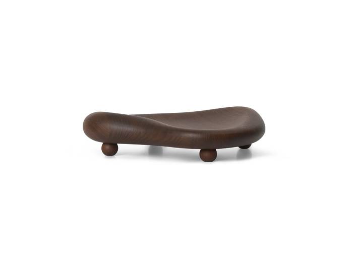 Ferm Living Cairn Centrepiece Marron foncé