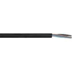 Lineax Neoprene Cable, Black pro m/5x 4,0 mm2