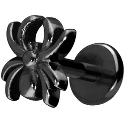 Titan Labret mit Push Fit SPINNE