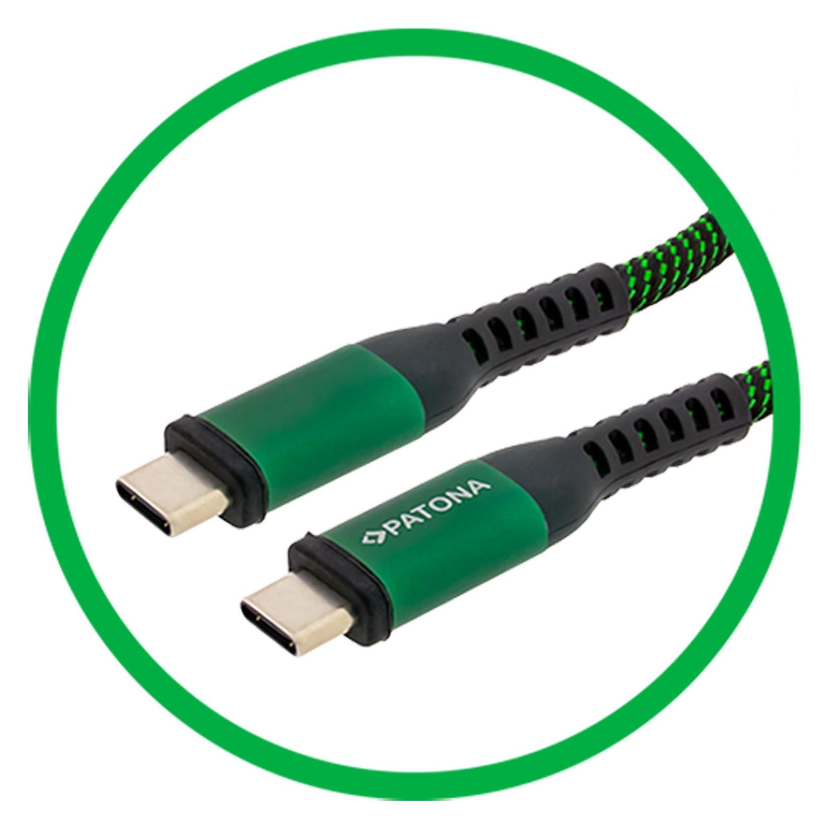 Patona Batteries Replacement Dual Charger USB USB-C (121635)