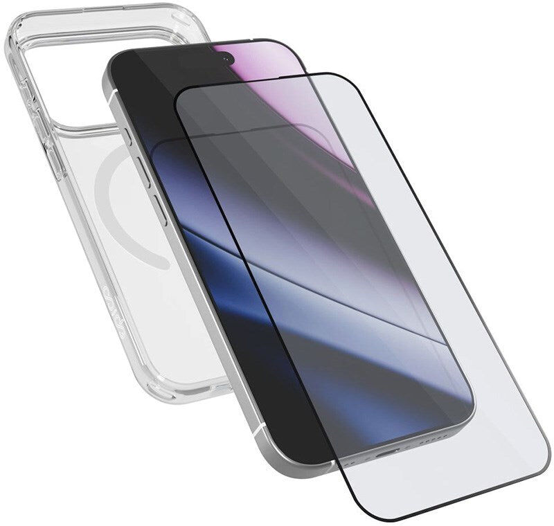 iPhone 17 Pro Max Epico Beskyttelsessæt - MagSafe Bagsidecover & Skærmbeskyttelse - Gennemsigtig
