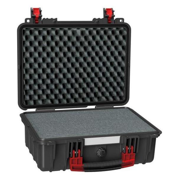 RS PRO Polypropylen Wasserdichter Koffer Schwarz, Aussenmasse 420 x 340 x 177mm / Innen 380 x 270 x 1 (2537424)