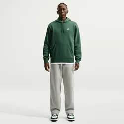 Nike Club Herren Fleece-Hoodie Green - XL
