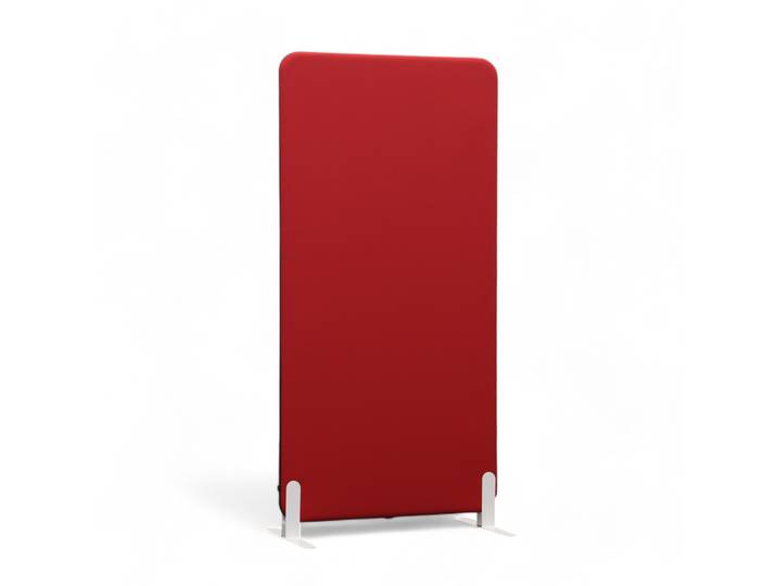 Akustik Trennwand Mdd Sonic 80x165 cm, Rot, Neu