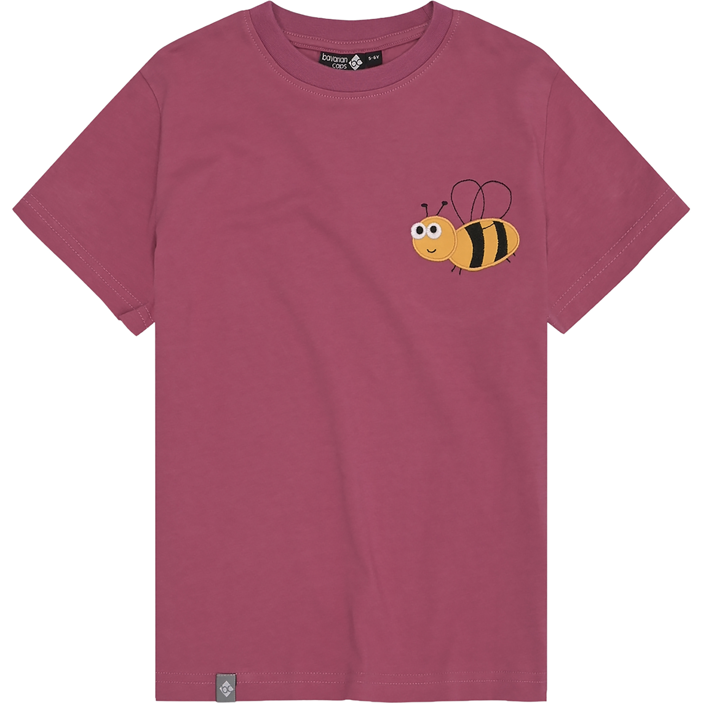 Bavarian Caps Biene Kinder T-Shirts pink Größe 104 Lifestyle Hautfreundlich