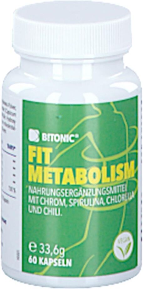 B!TONIC FIT METABOLISM Kapseln 60stk